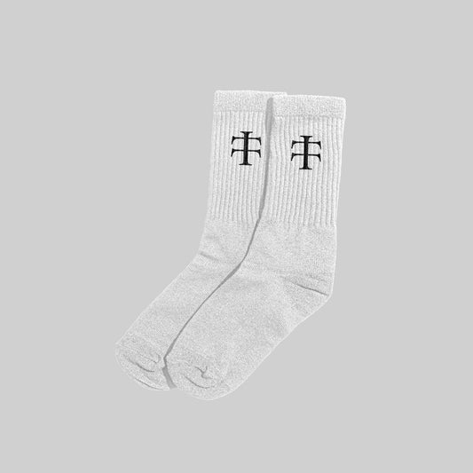 White Socks [2 Pack]